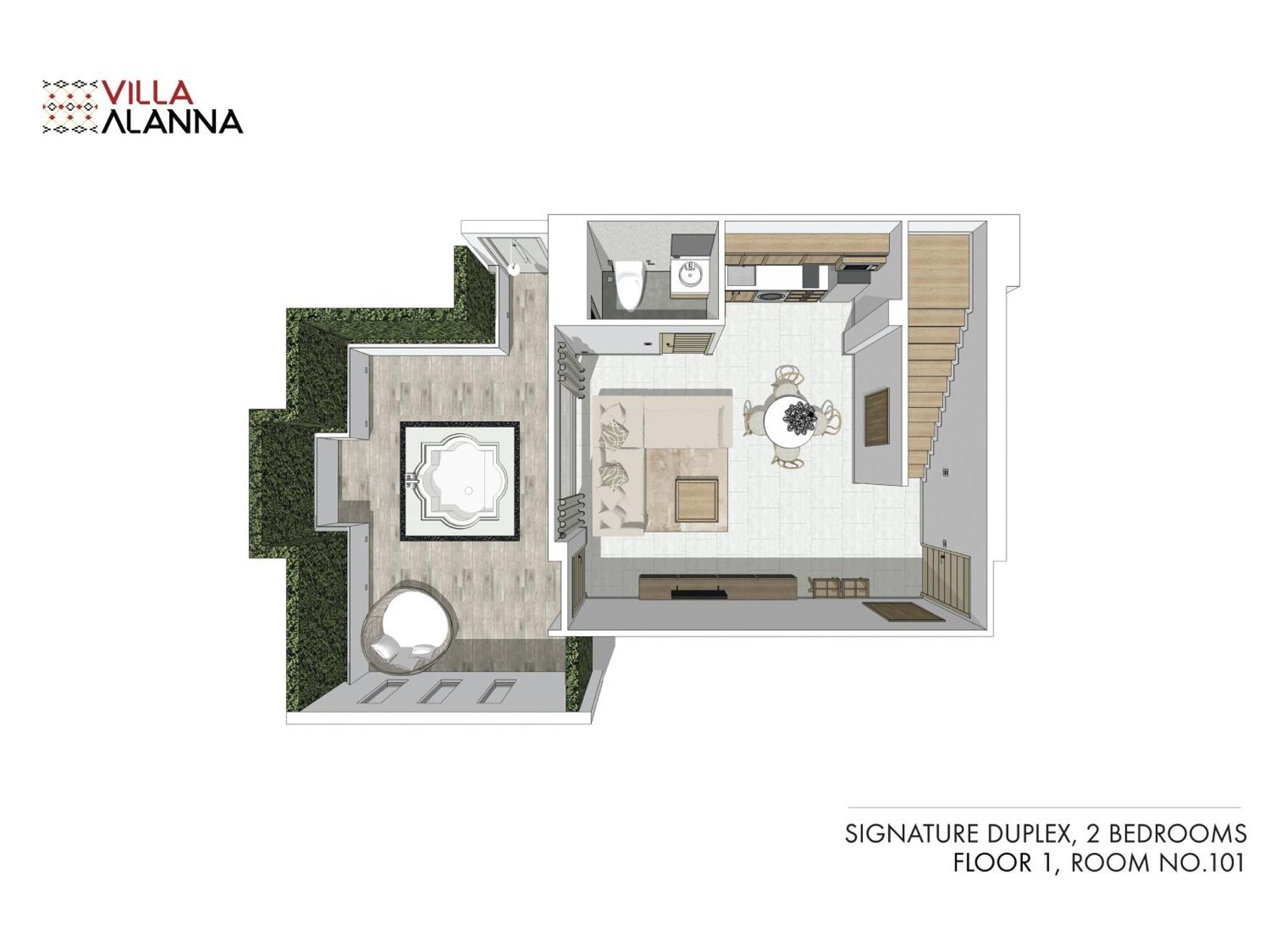 Villa Alanna Čiang Mai Pokoj fotografie